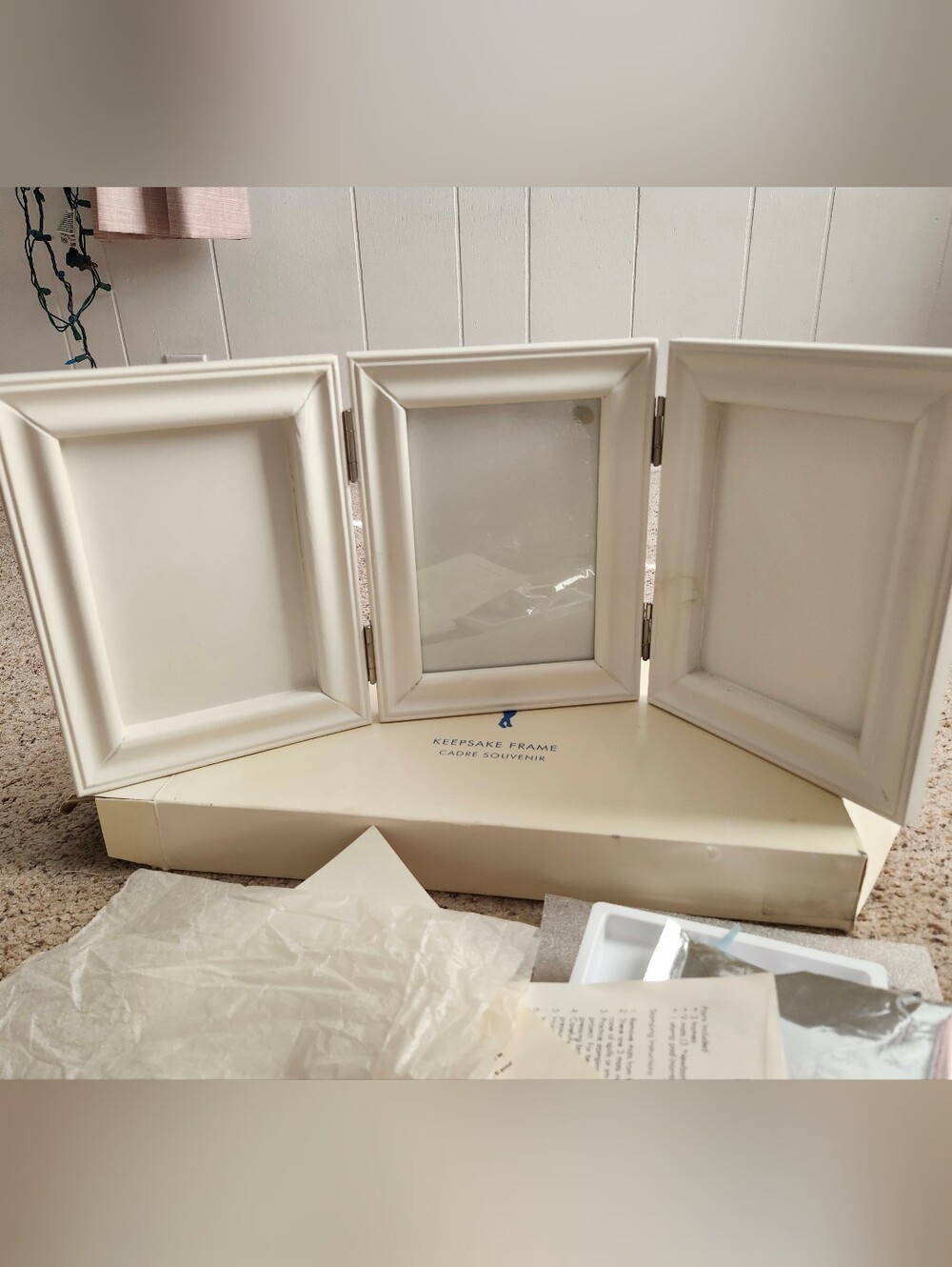 Pottery Barn Vintage Kids Keepsake Picture Frame Kit